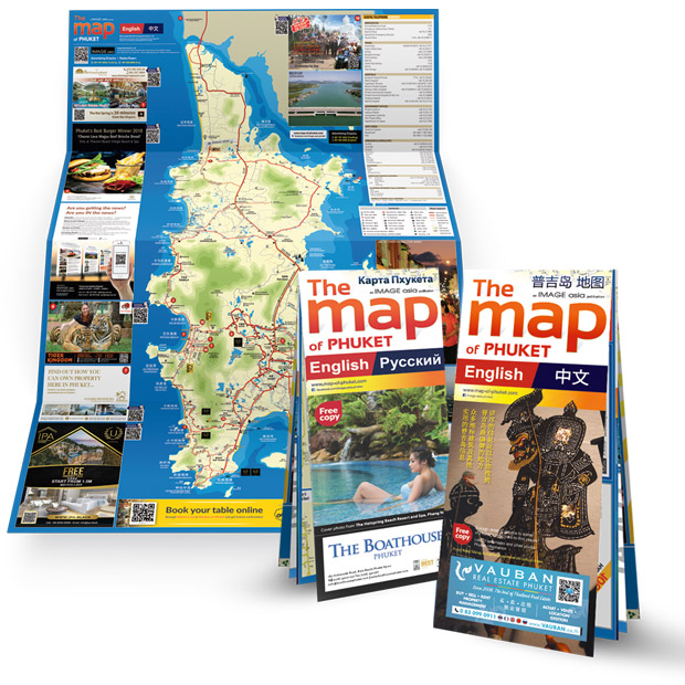 The Map of Phuket